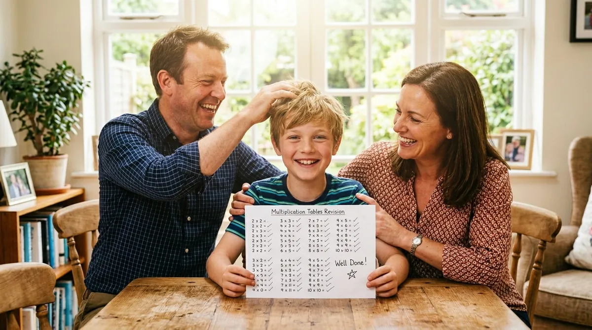 Enfant et matériel de numération coloré